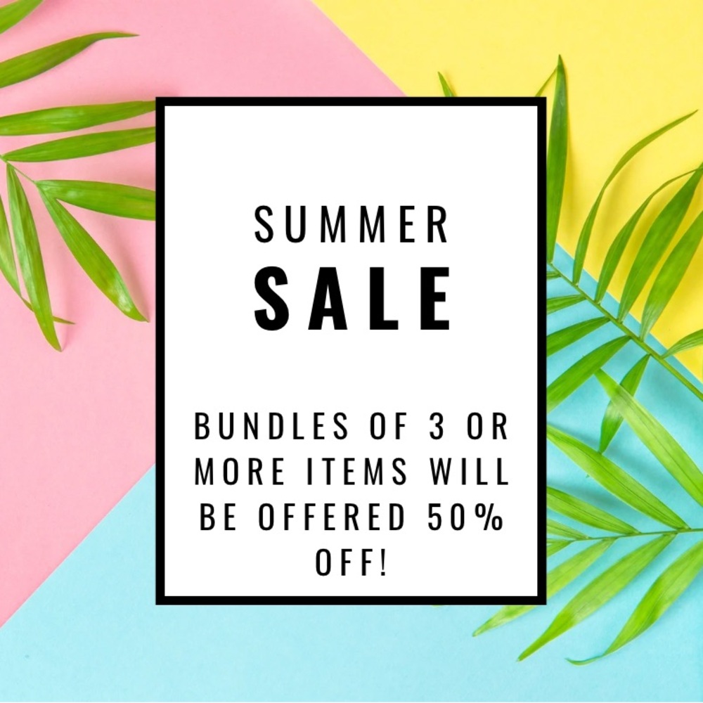 Colorful Summer Sale Poster